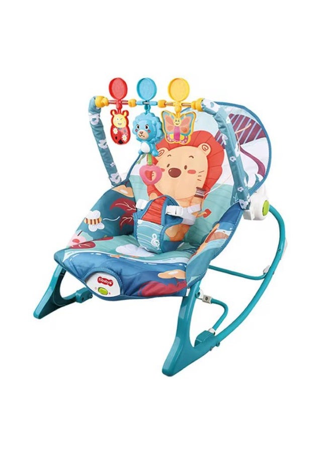 Tiibaby Baby Music Rocking Chair | Infant to Toddler Rocking Chair | with Vibration Vibration Vibration and Soothe Toys for Babies to Toddlers | Suitable from Birth to 18K - Image 1
